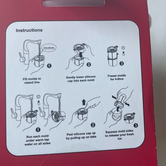 Cook With Color CWC Ice Mold, Snowflake - Picture 4 of 8